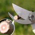 BUGUI Garden Pruning Shears Set - 2 Pack, 1 Bypass Pruner+1 Straight Blade Scissors, Sharp Garden Shears for Cutting Flowers, Trimming Plants, Bon...