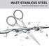 Small Scissors, Eyebrow Scissors, Nose Hair Scissors, Professional Grooming Scissors for Hair, Eyelashes, Nose, Eyebrow Trimming, Mustache. Round ...