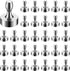 BTLIN Fridge Magnets Strong Small, Mini Magnetic Push Pins for Kitchen Refrigerator Magnetic Board Whiteboard Office 32Pack......