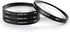 58mm Close-up Filter Set(+1,+2,+4,+10), Professional Macro Filter with Filter Pouch for Camera Lens...
