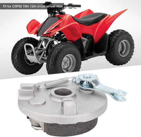 Car Brake Rotor, Drum Brake Pad Rotor for Front Rear Wheel Brake Aluminum Cover for CRF50 10in 12in Small Wheel Rims...
