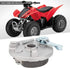 Car Brake Rotor, Drum Brake Pad Rotor for Front Rear Wheel Brake Aluminum Cover for CRF50 10in 12in Small Wheel Rims...