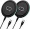 2Pack 15W Wireless Charger Fast Charging Pad Compatible Samsung Galaxy S24 S23 S22 S21 S20 Ultra 5G FE S10 S9 S8 S7 S6, Note 20 10 9 8, Z Fold4/3/...