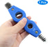 1 Pcs 4-in-1 Copper Tubing Brush Copper Pipe Cleaner Tool Steel Bristles Deburring Brush Cleans Inside and Outside Wire Brush for Plumbing Install...