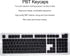 PBT Keycaps, 108 Keys P9 Mechanical Keyboard Key Backlit Key Character Translucent Key DIY Keycaps,for 61/64/87/104/108 Key Mechanical Keyboards(B...