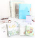 NatSumeBasics A4 Binder 4 Ring Budget Binder Clear PVC Planner Cover Notebook Shell for Organizer Accessories (A4 Binder)...
