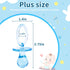 Pacifiers for Baby Shower Game, 36 Plastic Pacifiers for Baby Shower Decoration DIY, large Size Baby Shower Pacifiers, Gender Reveal Party Table S...