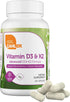 Zahler Vitamin D3 5000 IU K2 - Advanced Vitamin D3 K2 Formula - Bone Density & Calcium Absorption - Kosher Vegetarian MK7 Vitamin K2 D3 Vitamin Su...