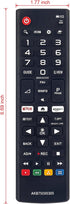 AKB75095305 Replaced Remote fit for LG Smart TV AKB75095304 AKB75095306 AKB75095308 43UK6950PLB 43UK6710PLB 43UK6510PLB 43UK6550PLD 43UK6750PLD 50...