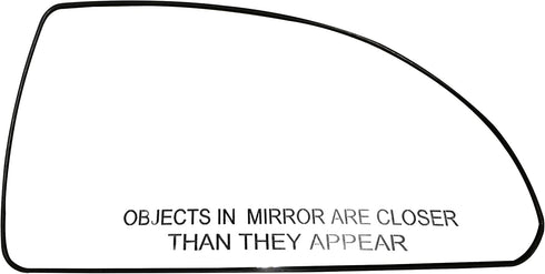 SCITOO Exterior Mirror Replacement Glass Passenger Right side Fit for 2006-2013 For CHEVROLET IMPALA HEATED Chrome Convex Replacement Tow Mirror 8...