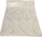 Gold and Beige Geometry Stripped Hexagon Adhesive Decorative Contact Paper Removable Shelf Drawer Liner Sticker Vinyl Film Wall Arts and Crafts De...
