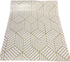 Gold and Beige Geometry Stripped Hexagon Adhesive Decorative Contact Paper Removable Shelf Drawer Liner Sticker Vinyl Film Wall Arts and Crafts De...