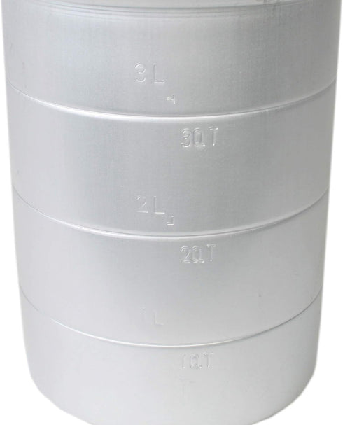 Thunder Group Liquid Measure, 4 Quart, Silver...