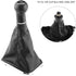Shift Knob 6 Speed for Bora for GOLF MK4 1998-2007,Car Gear Shift Knob Stick Gaiter Boot Frame,Plastic&Synthetic Leather Material...