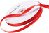 3/8 Inch Solid Satin Ribbon Red Double Face Satin Ribbon for Crafts, Gift Wrapping?Party Favor? Baby Shower?Invitation Embellishments?DIY Hair Acc...