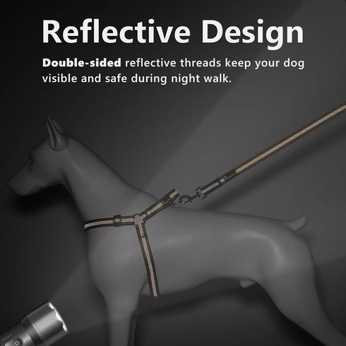 Plutus Pet Double-Sided Reflective Nylon Dog Leash, Soft Padded Handle for Comfort, 6 FT/5 FT/4 FT Heavy Duty Dog Leash for Puppy Small and Medium...