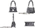 Women Cow Print Shoulder Bag Small Clutch Evening Purse Crossbody Handbag Satchel Bag Mini Purse...