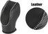 X AUTOHAUX Car Faux Leather Gear Shift Knob Cover for Ford Focus Escape Fusion Fiesta Transit Van Carbon Fiber Pattern Gray Line...