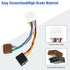 Stereo Wiring Harness for Nissan ISO Radio Adapter to 20Pin Connector Compatible with Altima Sentra Frontier Versa Xterra Murano Leaf Subaru Fores...