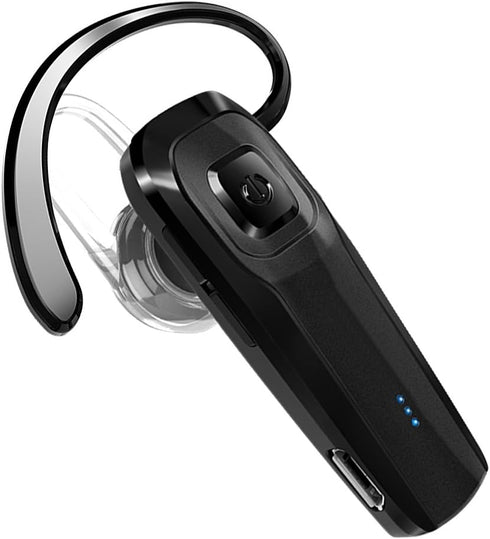 Bluetooth Headset, M26 Bluetooth Earpiece Handsfree V5.0 Wireless Headphone with Noise Cancelling and Microphone Compatible for Android iPhone Cel...