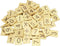 100pcs Wood Tiles Numbers and Symbols Wooden Pieces for Word Game Board of Education Games Crafts,Pendants...