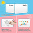 Dry Erase Board Light Blue Small White Board Dry Erase School Supplies Mini Whiteboard 11.8" X 8.5" Dry Erase Board for Girls Boys Adult Home Scho...