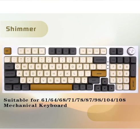 PBT Keycaps,Customized Keycaps,125 Key Custom Keycap,XDA Profile,Dye Sublimation,Compatible with Gateron,Kailh,Cherry MX Switches?Only keycaps? (G...