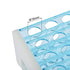 uxcell Detachable Polypropylene Test Tube Holder Rack 50 Hole for 13-16mm Tubes Light Blue 2Pcs...