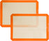 Silicone Baking Mat, Set of 2 Baking Pads Cookit Sheet, Non-Stick Oven-Bake Cover Runner for Making Macaroons, Cookies, Easy Clean & Reusable, 16....