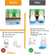 WEYICHUANG Laundry Detergent Drip Catcher, Laundry Detergent Cup Holder,Fabric Softener Gadget Cup Holder,Tidy Laundry Room,No More Mess or Leaks(...