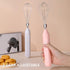 Portable Cordless Electric Egg Beater Handheld USB Charging Milk Frother with Stainless Steel Whisk Electric Milk Frother Cordless Hand Mixer Hand...
