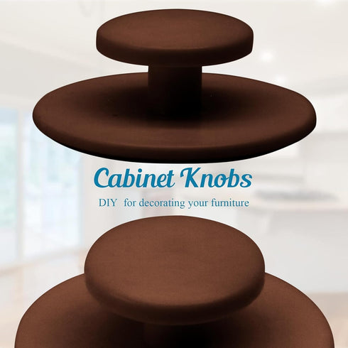 20 Pcs Self-Stick Kitchen Cabinet Knobs Adhesive Drawer Handles Mini Auxiliary Drawer Pulls Helper Convenient Stick Knobs for Cabinet,Dresser,Draw...