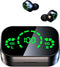 Long Playtime Touch Control True Wireless Earbuds/Headphones Bluetooth YD03, LED Charging Case, Bluetooth 5.3 with Built-in Mic for Sports, Work, ...