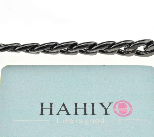 HAHIYO Purse Chain Strap Length 47.2” Bright Black for Shoulder Cross Body Sling Purse Handbag Clutch Bag Replacement Strap Comfortable Flat 0.4” ...