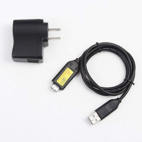 MaxLLTo 4ft Length 1A USB AC Power Adapter Battery Charger Cord for Samsung SL600 SL605 ST45 Camera...