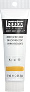 Liquitex Professional Heavy Body Acrylic Paint, 2-oz (59ml) Tube, Iridescent Rich Gold...