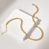 KissYan Gold Necklace for Women, 14K Gold Plated Dainty Chain Choker Chunky Figaro Snake Mariner Cuban Link Chains, Adjustable Trendy Necklaces Ha...