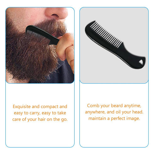 10pcs Mini Beard Comb Mens Comb Travel Comb Pocket Sized Comb Mustache Comb Mens Beard Comb Combs for Men Comb for Grooming Comb for Beard Care Co...