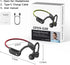 Bone Conduction Headphones with Noise-Canceling MIC, Bluetooth Waterproof Sport Headphones, Open Ear Stereo Headphones up to 10H Playtime, Wireles...