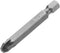 Utoolmart Pozidriv Screwdriver Bits, PZ3 Pozidriv Head Screw Driver Bit, with 1/4 Inch Hex Shank, 50mm Length S2 Steel Screw Driver Kit Tools, for...