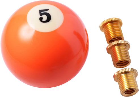 Pool Ball Billiard Stick Shift Knob Universal Gear Shifter Knobs for Car SUV Bus Truck (Orange 5)...