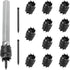14PCS Car Spot Welder Cutter Sets, Vehicle 3/8" HSS Spot Welding Cutting Hole Remover Drill, Automobile Spot Welding Supplies Dedicated Kit, Unive...