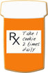Pill Rx Bottle Cookie Cutter 3.75 Inch - Made in the USA – Foose Cookie Cutters Tin Plated Steel Pill Rx Bottle Cookie Mold...