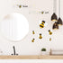 12 Pcs Bee Gnome Wall Decals Honey Bee Window Decor Clings Vinyl Inspirational Quotes Wall Window Sticker for Kitchen Office Fridge Decoration Par...