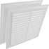Vent Systems 8'' x 8" Inch Pack of 2 Air Vent Cover Plastic Air Return Grill HVAC Vent Cover for Home Improvement Vent Duct Cover 200x200mm...