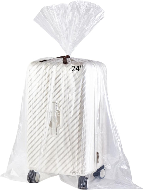 Wowfit 5 CT 36x50 inches Extra Large Clear Plastic Bags - Durable, Multipurpose & Transparent Poly Bags for Attic/Basement Storage & Organization ...
