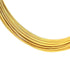 32.8 Feet Aluminum Wire Gold Color 1.5MM/15 Gauge by CRAFT WIRE...