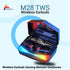 M28 Wireless Earbuds TWS Bluetooth 5.1 Earphones Touch Control Headphones Microphone Mirror Screen LED Display HD Sound & Stable Connection......