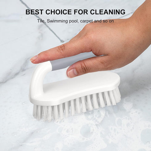 SetSail Scrub Brush, Heavy-Duty Scrub Brushes for Cleaning with Stiff Bristles Cleaning Brush for Shower, Bathroom, Carpet, Kitchen and Bathtub Sc...