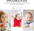 4pcs Bib Extension Belt Silicone Bib with Pocket Water Resistant Bibs Feeding Bibs Baby Bibs Extender Bibs Extender for Baby Waterproof Bibs Water...